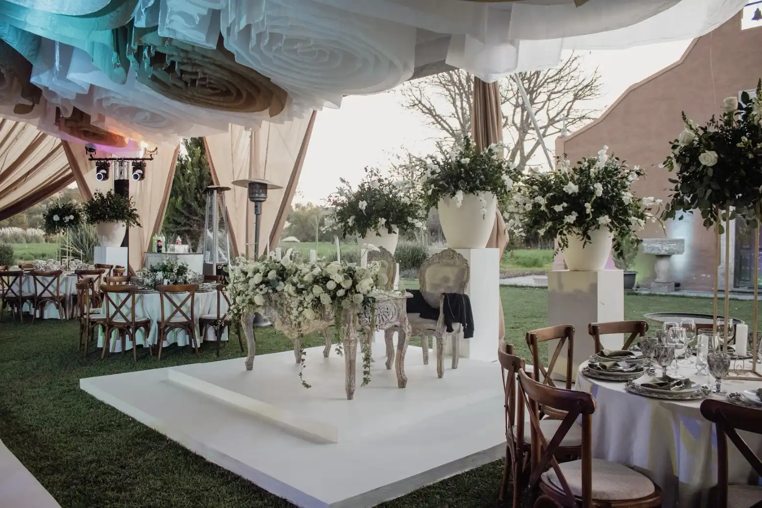 estrado para novios 2